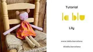 Tutorial paso a paso para coser el panel de la muñeca Lily de LA BLU
