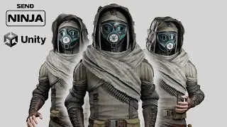 TEST SEND NINJA CHARACTER IN UNITY