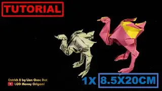 Ostrich 2 (Lien Quoc Dat) - LQD Money Origami