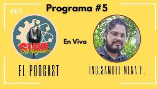 Podcast Club del Biomedico #5 Samuel Mena Experto en videojuegos