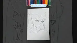 DRAW,but only with One Marker 😭 #shortsvideo #shorts #dtaw #drawing #painting #anime #animes #viral