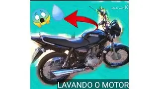 ASSIM QUE SI LAVA MOTO (COM MUITO BRAÇO E PACIÊNCIA)💧😱