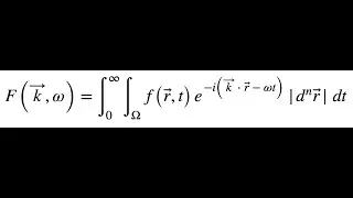 Fourier Transform: Higher Dimensions and Example