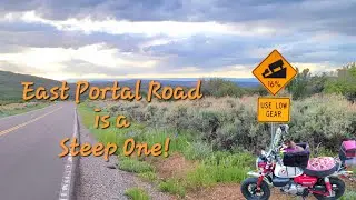 Black Canyon of the Gunnison With the Monkey Bike
