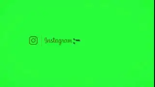 INSTAGRAM intro green screen template |2020