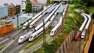 Gernan Highspeed Trains on my model railway