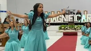 LOUVOR ÚLTIMOS DIAS   🌷💕♥️GRUPO DE GESTO MAGNIFICAR 16 ANOS DE  ADORAÇÃO   AD CACIMBA DE DENTRO PB