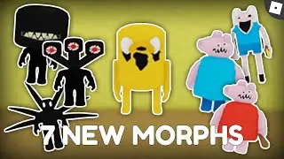 How to Get ALL 7 NEW MORPHS in Backrooms Morphs