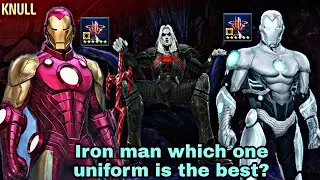 Iron Man Back To Basics Uniform Review | Back To Basics VS Superior Comparison - Marvel Future Fight