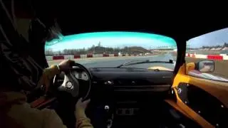 Lotus Elise Nurburgring GP wet training