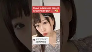 I SPEAK ENGLISH with a JAPANESE ACCENT ?! 🇯🇵🤯 #shorts #speakingjapanese