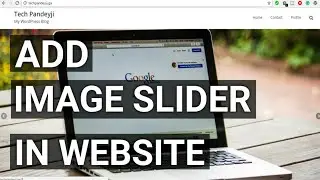 How To Add Image Slider in Wordpress Website [Hindi]