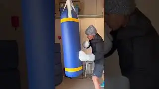 Hitting The Prolast Bag With FightCamp Boxing Gloves