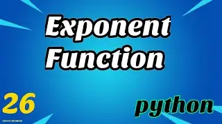 Exponent function in python | Create manual Exponent function | Bangla #25
