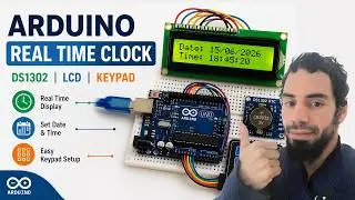 Arduino Tutorial 35- Real Time Clock using DS1302 RTC Module