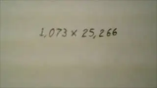 How to Multiply Big Numbers the Slow and Easy Way (without calculator)