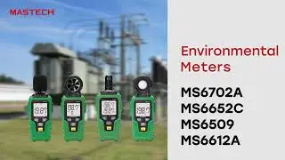 MASTECH Mini Environmental Meters