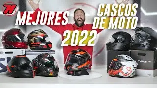 TOP 7 Mejores CASCOS DE MOTO 2022 ¿Cuál es mejor? 🤩🔝