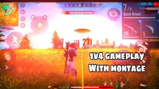Free fire 1v4 rank gameplay ||#nonstopgaming #freefire #maxbhavyalive