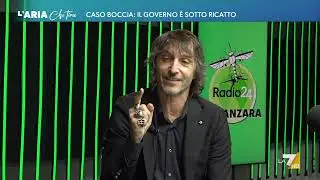La provocazione di Cruciani: "Sono mussoliniano...", Parenzo e Alessandra Mussolini reagiscono così