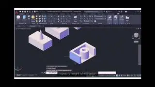 AutoCAD Tutorial | 3D Thicken, Extract Edges, Extrude Faces, Sperate Solids