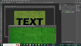 How to create grass text effect in photoshop #youtubeshorts #ytshort #yt #ytshorts #ps5 #ps4