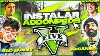 🔴How to install AddonPeds Characters Peds Skins 2023 GTA 5 MODS