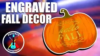 CUSTOM FALL DECOR | Engraving Wood w/ Monport 40W CO2 LASER