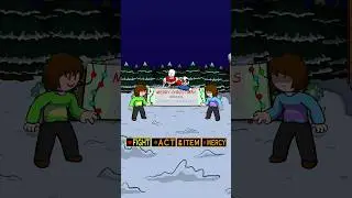 Undertale Christmas Snowball Fight Animation (FNF Style) 