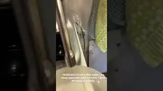 YAXIICASS 20 bar coffee maker: defect