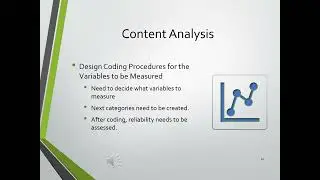 Analyzing Content: Research Using Secondary,  Historical, and Comparative Data and Content  Analysis