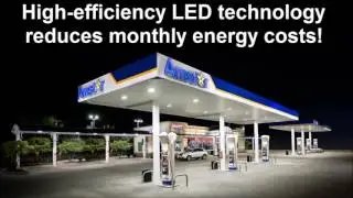 Jarvis Corp CPL Series LED Gas Station  Canopy Light Recessed Box Style Installation