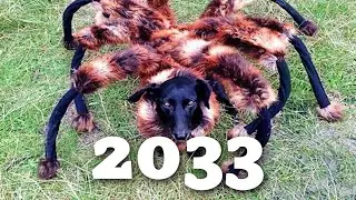 Evolution of Mutant Giant Spider Dog