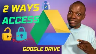 How to give access to Google drive files or courses 