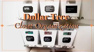 DOLLAR TREE BATHROOM CLOSET ORGANIZATION | hipncreative