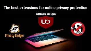 The best extensions for online privacy protection: uBlock Origin, Privacy Badger, and NoScript.