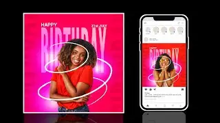 How to Create Birthday Flyer in Pixellab | Pixellab Tutorial 2023 | Jhex Graphics