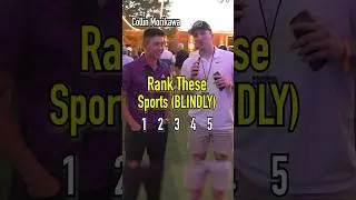 COLIN MORIKAWA’S SPORTS RANKINGS!! Do You Agree? 