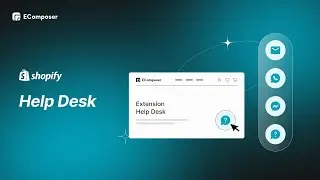 How To Create Help center Helpdesk on Shopify Store? || EComposer Landing Page Builder