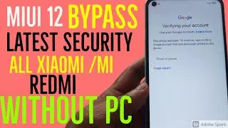 Redmi Note 9 Pro frp Bypass MIUI 12 2021 | Redmi Note 9 FRP Bypass | MIUI 12 FRP Bypass | Without PC