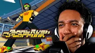 Jet Set Radio X Bomb Rush CyberFunk Mods GO CRAZY!!!