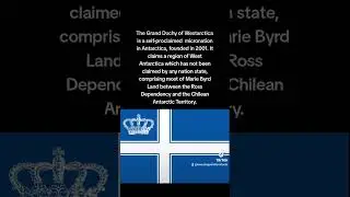 What is Westarctica? #funfacts #fact #facts #antartica #earth #micronation #micronations