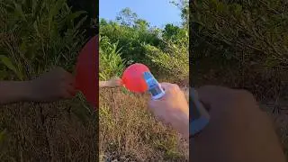 Water Gun vs Balloon #toygun #watergun #miniglock