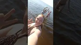 На нашем море❤️