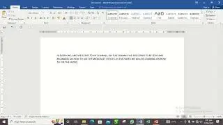HOW TO OPEN MICROSOFT WORD, INSERT BLANK PAGE AND CLOSE THE APPLICATION FOR BEGINNERS
