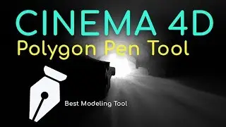 Cinema 4d: Polygon Pen Tool (Universal Modeling Tool)