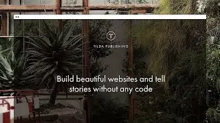 Tilda Publishing: Video guide on main functions