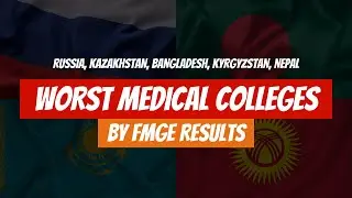 Worst Medical Colleges in Russia, Kyrgyzstan, Bangladesh, Kazakhstan & Nepal | By FMGE Ranking