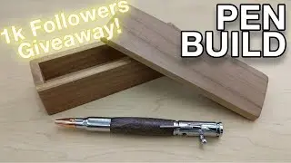 1k subscriber giveaway-pen build