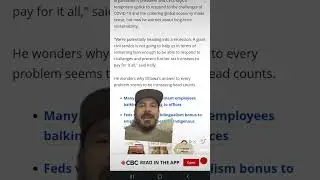 How the increase in government employees affects our taxes in Canada #canada #finance #inflation